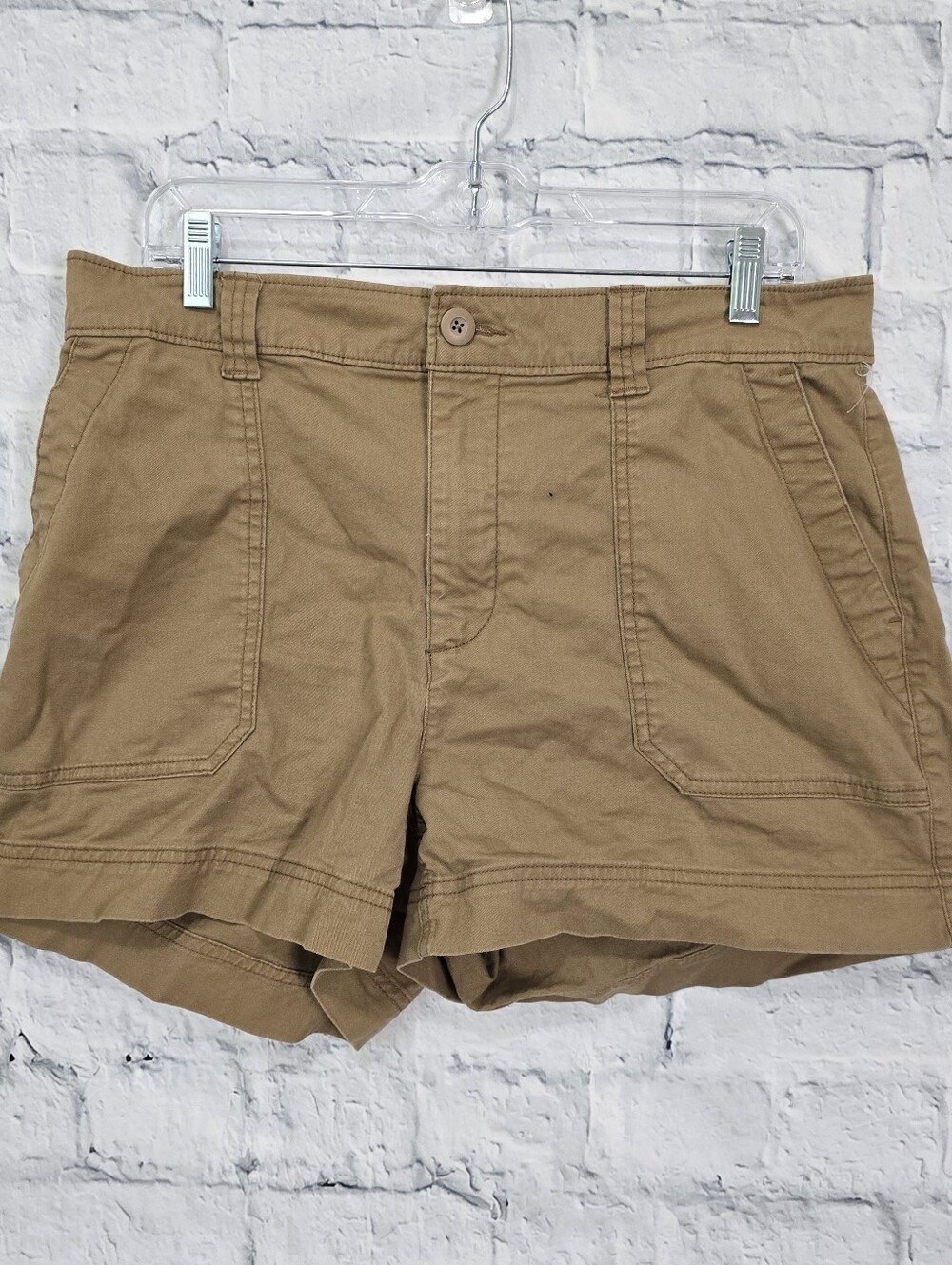 Old Navy Og Chino Shorts SZ L tan Casual A3
